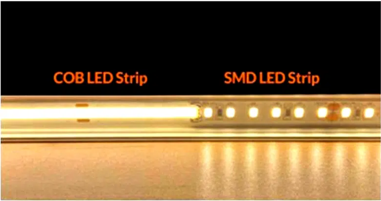 Dimmable & Adjustable Temperature COB LED Strip  5m